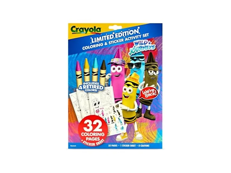 Crayola Retired Colors Activity Set