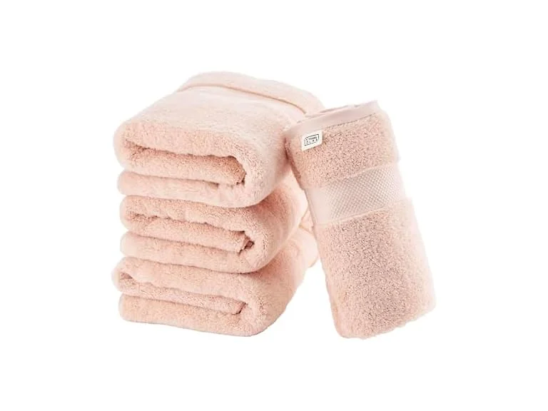 Towel Laboratory Luxury Bath Towel (30x54") Cherry Blossom, 4P
