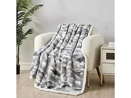 Alaska Sherpa Plush Blanket