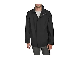 DOCKERS Men's Dwight Soft Shell Bib Jacket, Black Lightweight, X-Large
