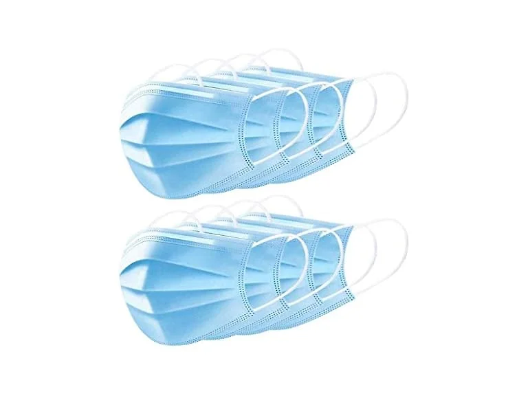 50 PCS Disposable Filter 3-ply Face Protective Cover