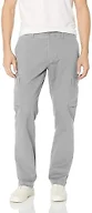 Amazon Essentials Men's Slim-Fit Stretch Cargo Pants with Tapered Leg, Light Grey, 31W x 34L
