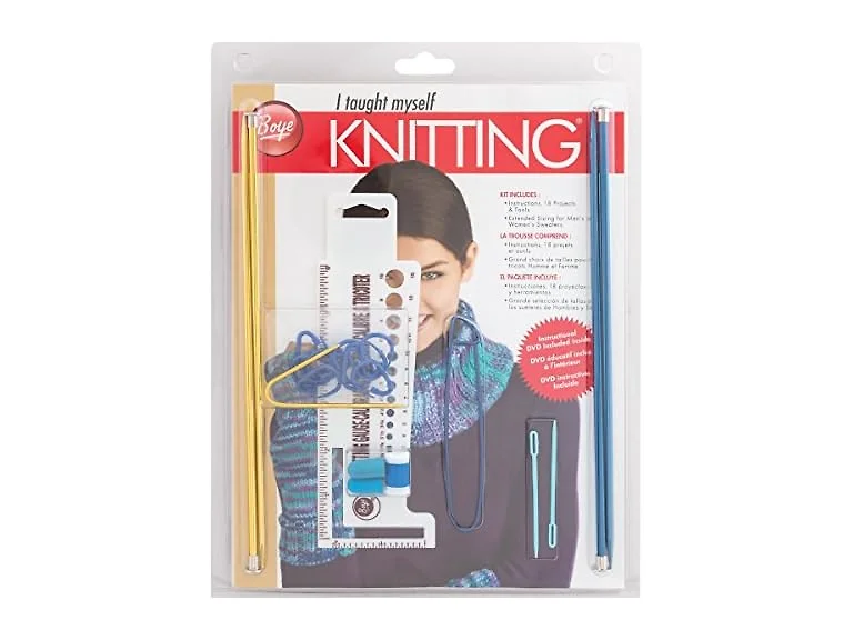 Boye I Taught Myself Knitting Kit