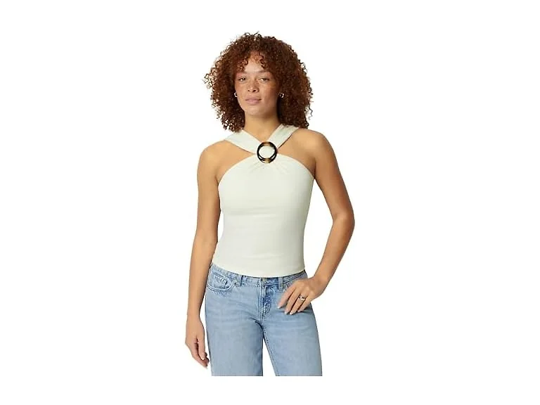 Amazon Essentials Women (L) Slim-fit Top Cream