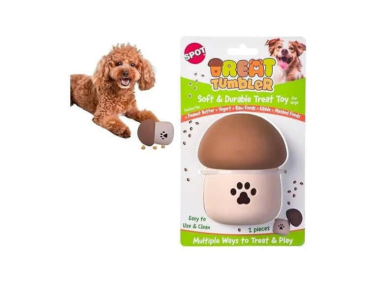 SPOT Treat Tumbler Mushroom – Freezable & Fillable
