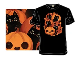 Pumpkins and Black Kitties!