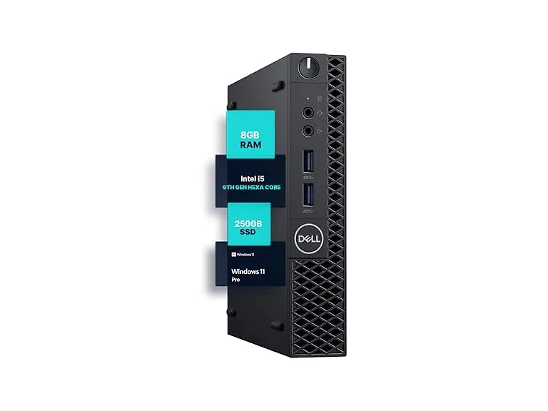 Dell OptiPlex 3070 Micro PC, i5-9500, 8GB/250GB