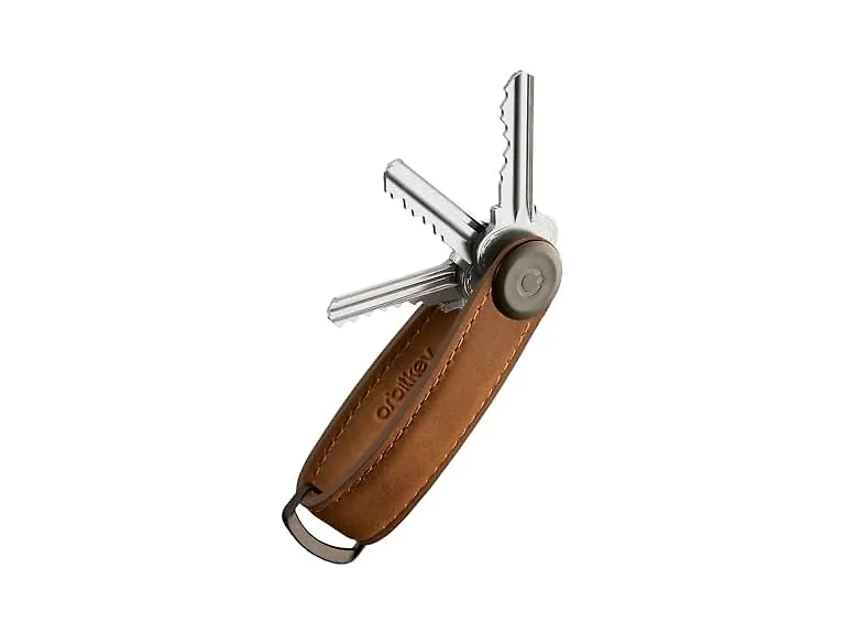 Orbitkey ORBACTO2BK Leather Key Organizer