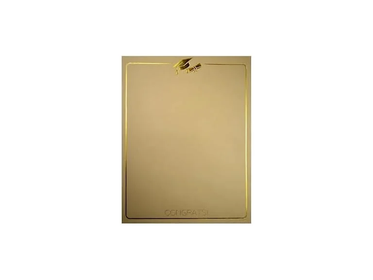 Great Papers! Golden Grad Gold Foil Letterhead