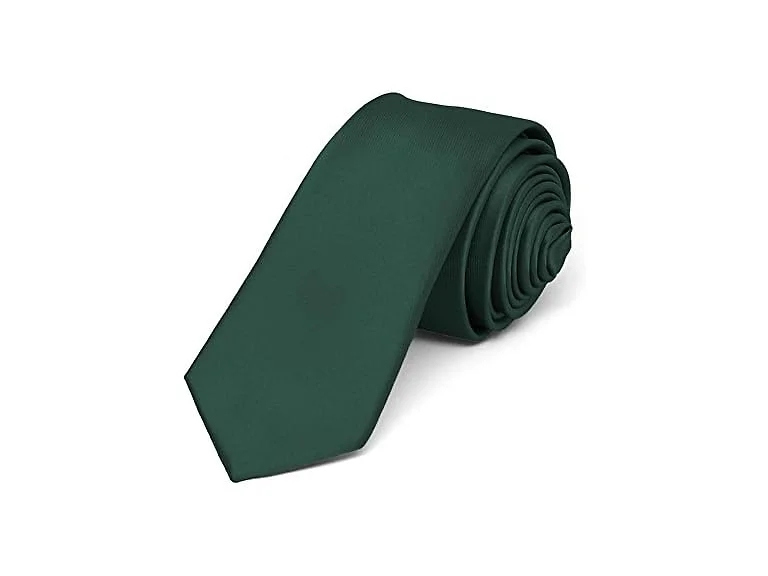 Tiemart (OS) Skinny Solid Necktie