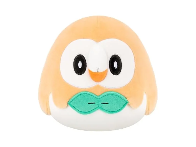 Squishmallows Original 8in Rowlet Pokémon Plush
