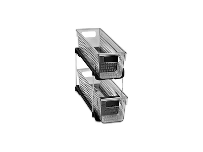 2-Tier Plastic Multipurpose Organizer