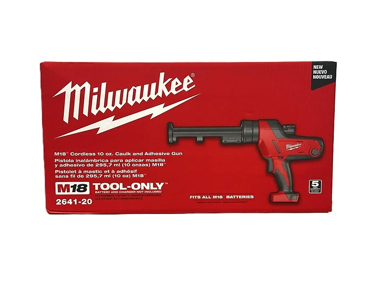 Milwaukee 2641-20 M18 18V Caulk and Adhesive Gun
