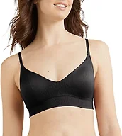 Maidenform Women's Pure Comfort Ultra-Soft Seamless Bralette, Wireless Bra with Convertible Straps