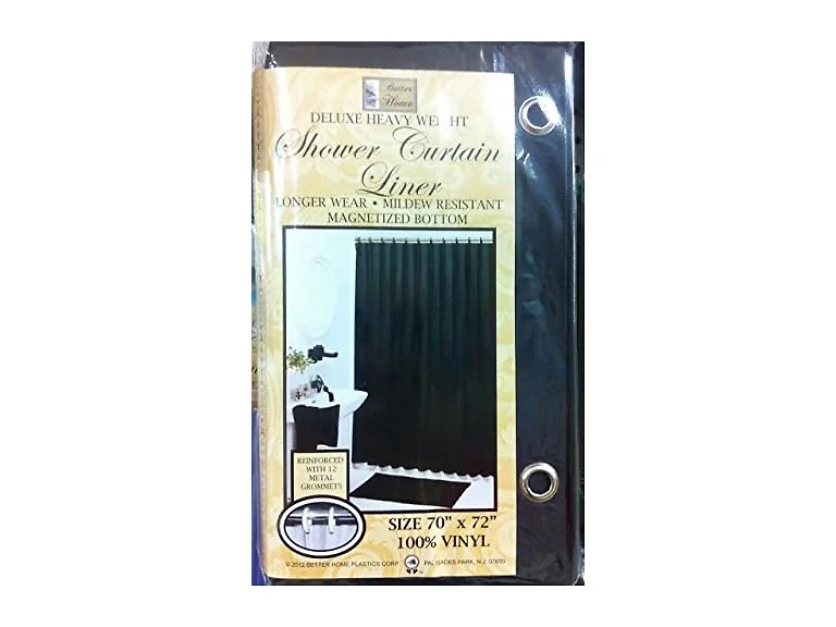 Better Home New Vinyl Shower Curtain Liner wi