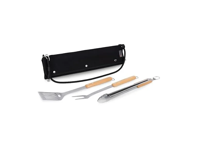 PICNIC TIME BBQ Roll Up 3 Piece Set