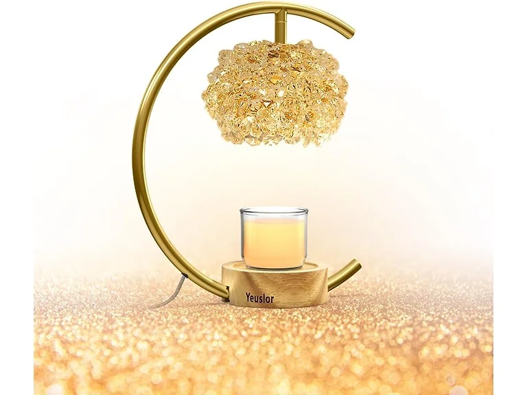 Gold Candle Warmer Lamp for Jar Candles