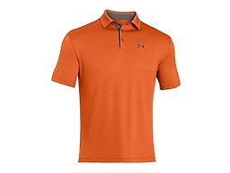 Under Armour 1290140 Medium Under Armour Men's Tech Polo Orange / Pitch Gray