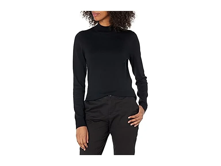 Amazon Essentials Women Lightweight Mock Sweater