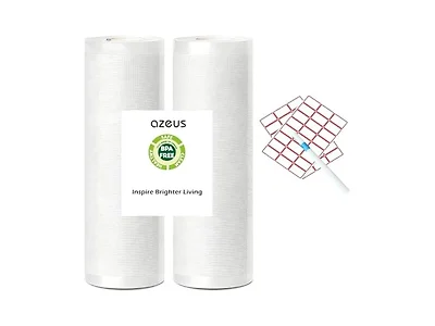 Azeus Vacuum Sealer Bag Roll Set