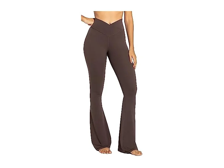 Sunzel Flare Leggings 30in L Brown