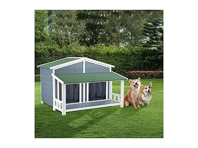 RITSU Dog House, Waterproof Dog Kennel