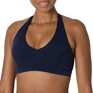 Women's Formflex Light Support Halter Neck Sports Bra Navy Large