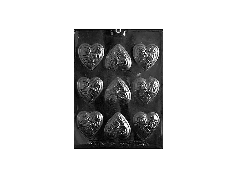 MEDIUM HEART WITH FLOWERS