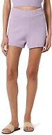 The Drop Women's Adrienne Pull-On Sweater Knit Short, Digital Lavender, S