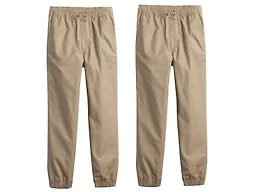 2PK Children's Classic Twill Joggers