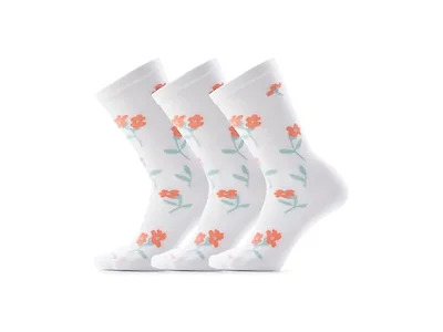 Smartwool Women Everyday Garden Gala Socks White