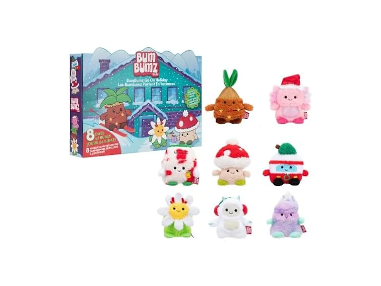 BumBumz 4.5-inch Holiday 8 Pack
