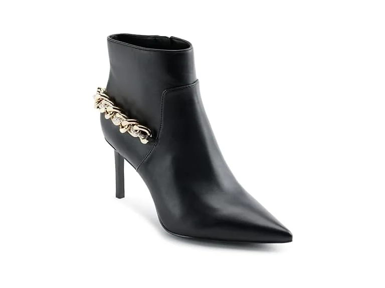 KARL LAGERFELD Samra Pointed Toe Ankle Bootie