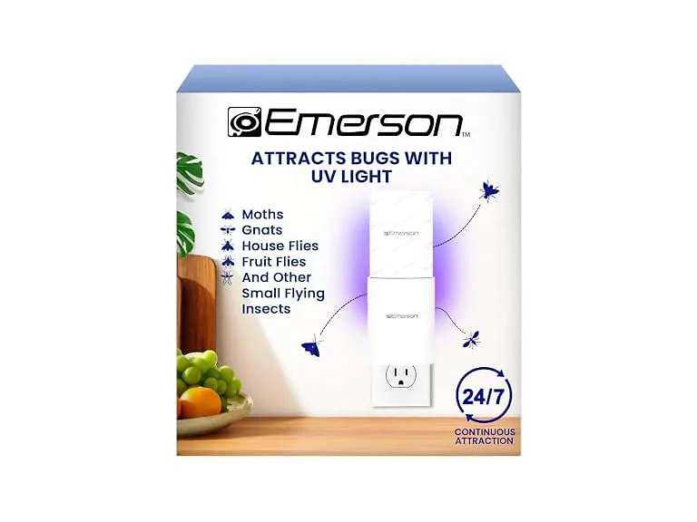 Emerson ITL5107 Indoor Plug-in Fly & Bug Catcher