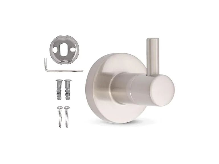 HIGHCRAFT HIGHCRAFT Single Robe Hook in Brushed