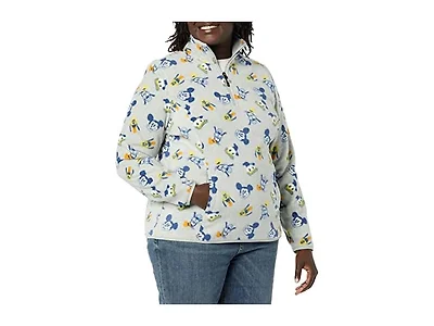 Amazon Women's Disney Quarter Zip Mock
