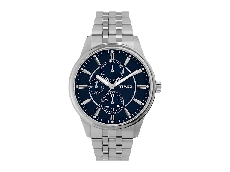 Timex Men Chicago 45mm Watch - Stainless Bracelet (Open Box)