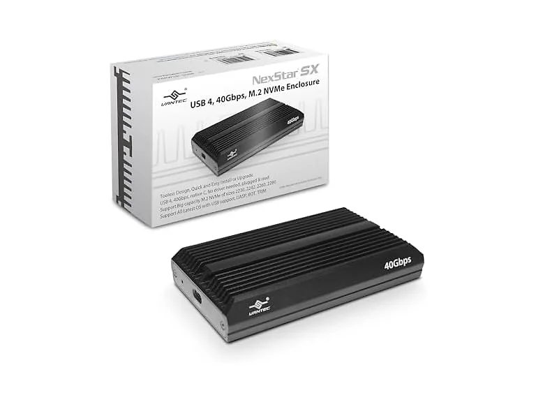 Vantec NexStar SX, USB 4, 40Gbps, M.2