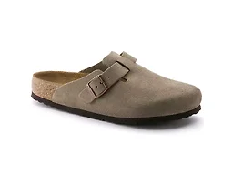 Birkenstock 560771 EU 41 Birkenstock Unisex Boston SFB SL Taupe Taupe