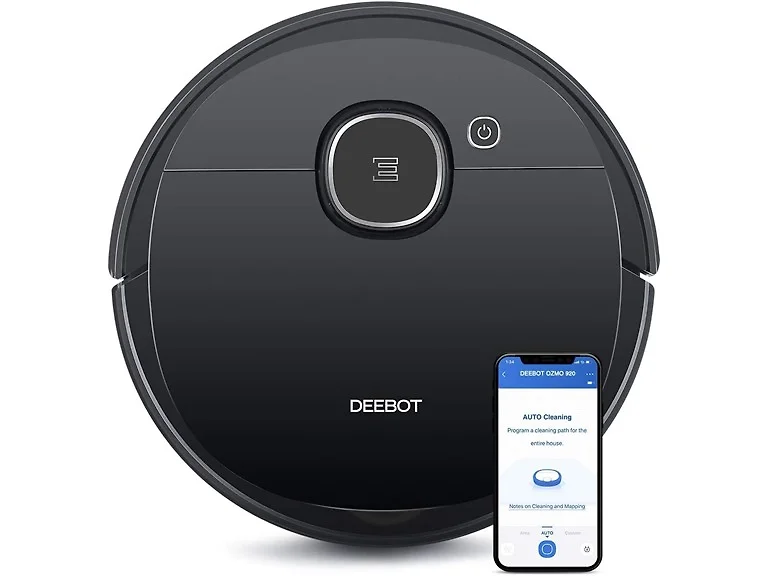 ECOVACS OZMO Vacuuming & Mopping Robot (Open Box)
