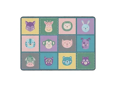 Flagship Carpets Animal Blocks Area Rug