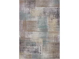 Superior 6X9RUG-ARA-TP 6'x9' Brushed Patchwork Non-Sl