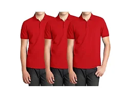 Men's 3-Pack Short Sleeve Pique Polo 