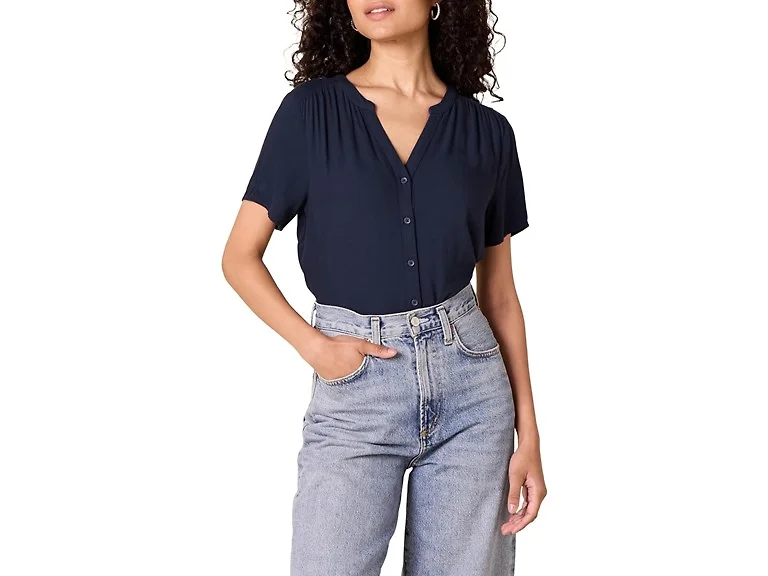 Amazon Essentials Women (XXL) Woven Blouse Shirt