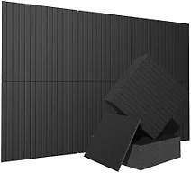 CIUIUTIC Acoustical Wall Panels, 6 Pack 20x20 Acoustic Wall Panels, Decorative Acoustic Panels, Sound Absorbing Wall Art for Interior Wall Decor, Arcadian Vortex