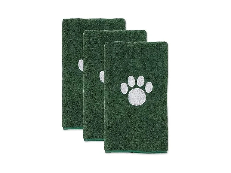 Bone Dry Pet Grooming, Embroidered Microfiber Towel