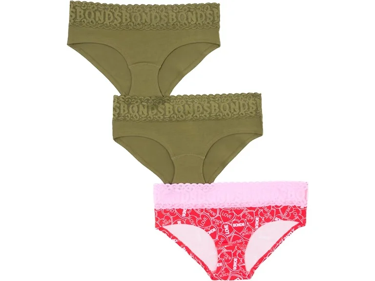 Bonds Women (XXL) Underwear Hipster 3-pack