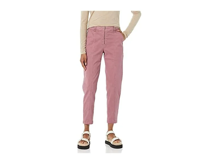 Amazon Essentials Women Stretch Chino Detail Pants