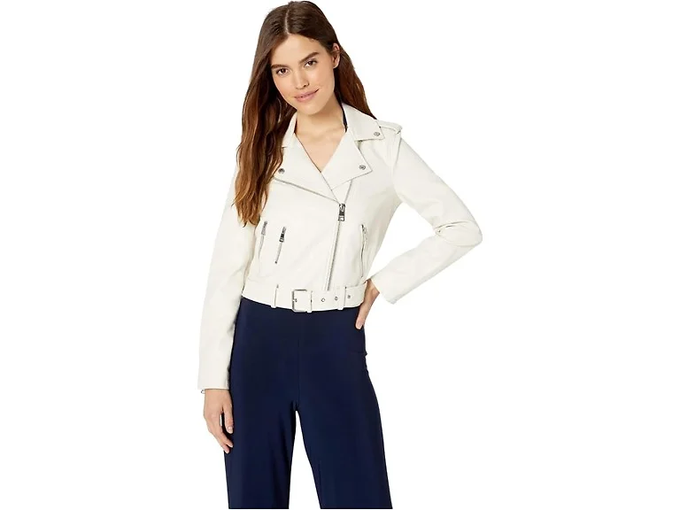 Levi's Women (XL) Belted Faux Leather Moto Coat