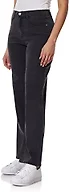 WallFlower Women's Dad Denim High-Rise Insta Vintage Juniors Jeans, Carbon, 5